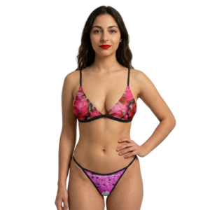 Bite the dragon. Love the Women - Sexy Two Piece Bikini Swimsuit -