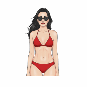 Chloé_bikini Lightning never strikes twice - Ice Silk T-back