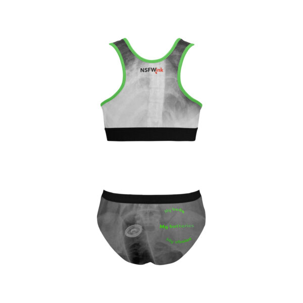 558504477 My Body. My choice. My Batteries - Sports Bra Yoga Set