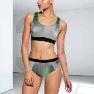 558504474 My Body. My choice. My Batteries - Sports Bra Yoga Set