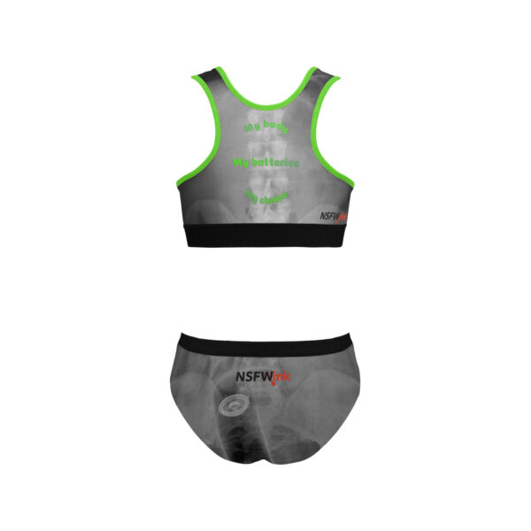 570750327 My Body. My choice. My Batteries - Sports Bra Yoga Set