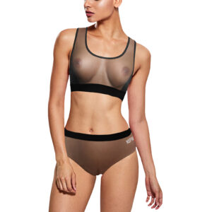 563857965 Rated R for realness - Sports Bra Yoga Set