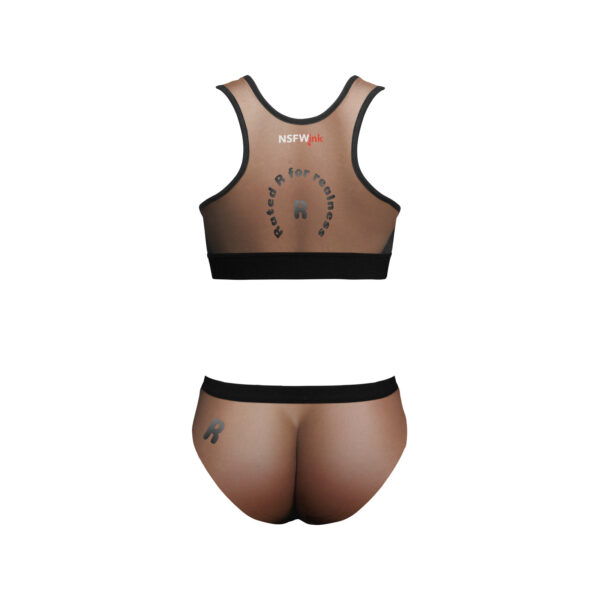 563857968 Rated R for realness - Sports Bra Yoga Set